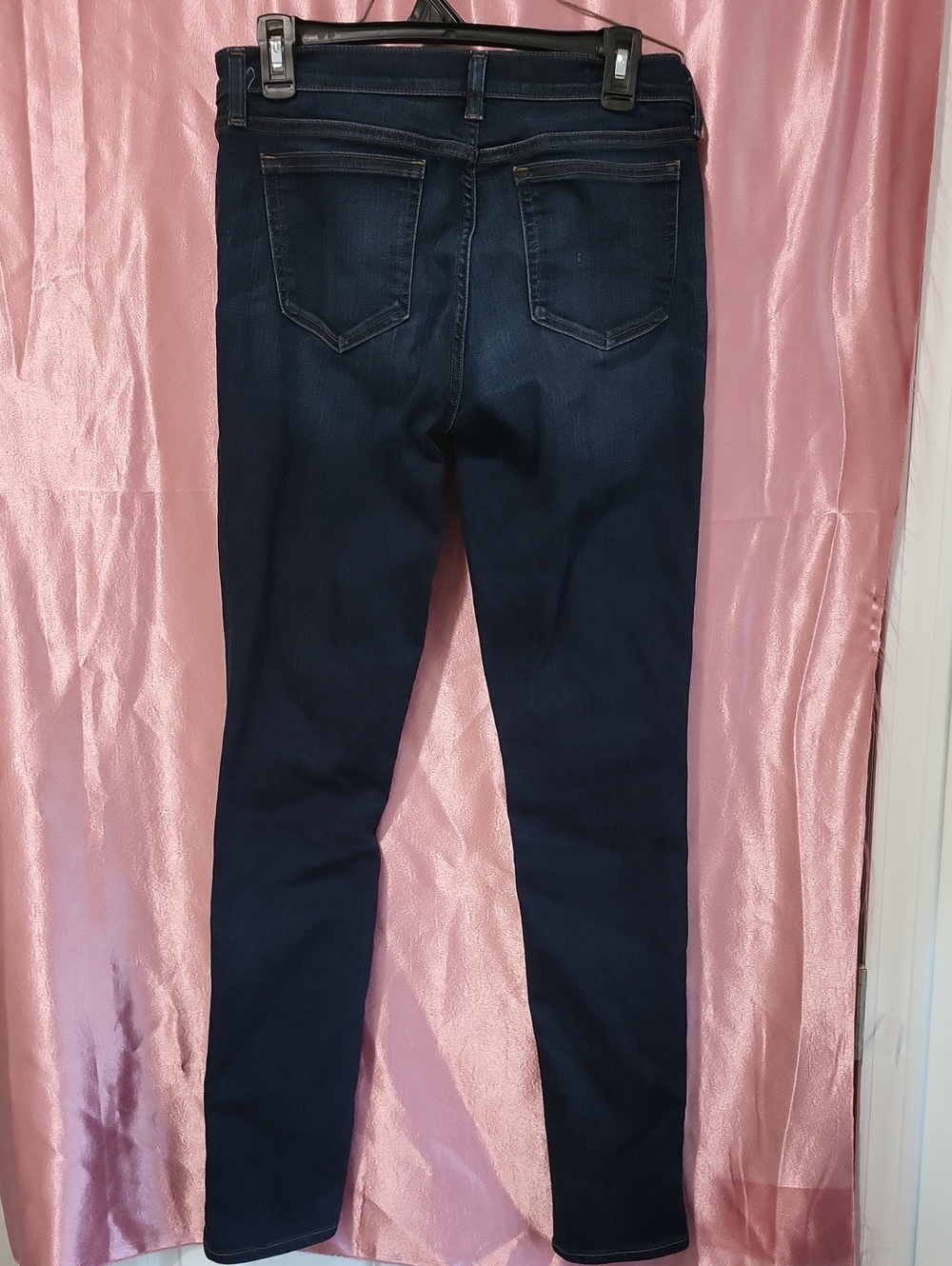 Womens J.Crew Reid Dark Wash Skinny/ Slim Fit Jeans 29 - Picture 2 of 9